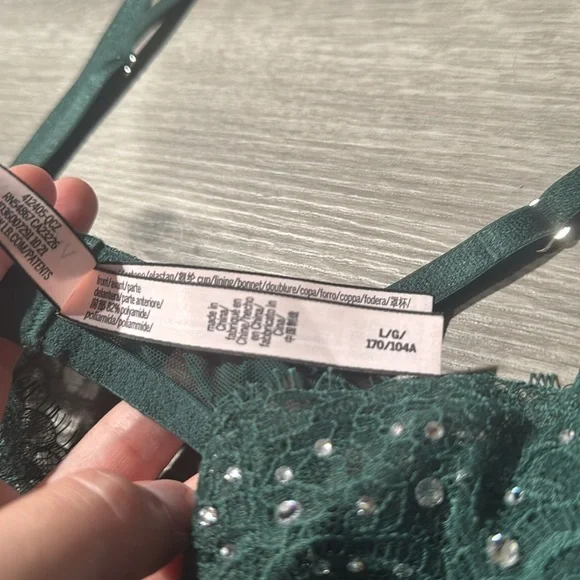 Victoria’s Secret Wicked Unlined Embellished Lace Bodysuit - Picture 7 of 7